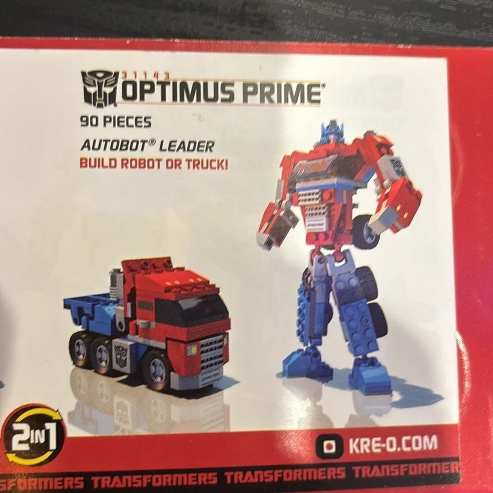 Hasbro Kre-O Transformers Set - Red and Blue